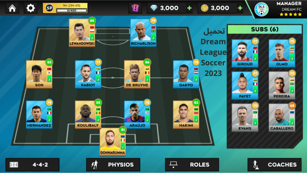 نبذة عن لعبة Dream League Soccer 2023 مهكرة للاندرويد