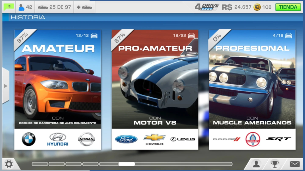 مميزات لعبة Real Racing 3 مهكرة اخر اصدار