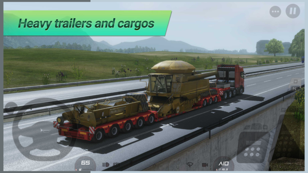 تحميل لعبة Truckers of Europe 3 مهكرة APK للأندرويد