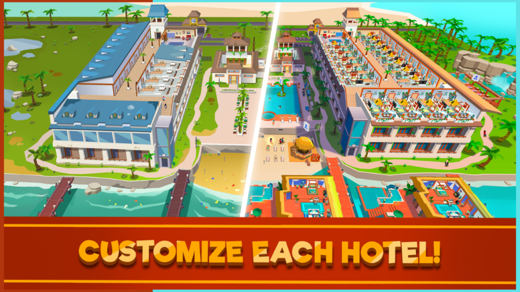 تحميل لعبة Hotel Empire Tycoon APK مهكرة 2026 للأندرويد آخر إصدار 3