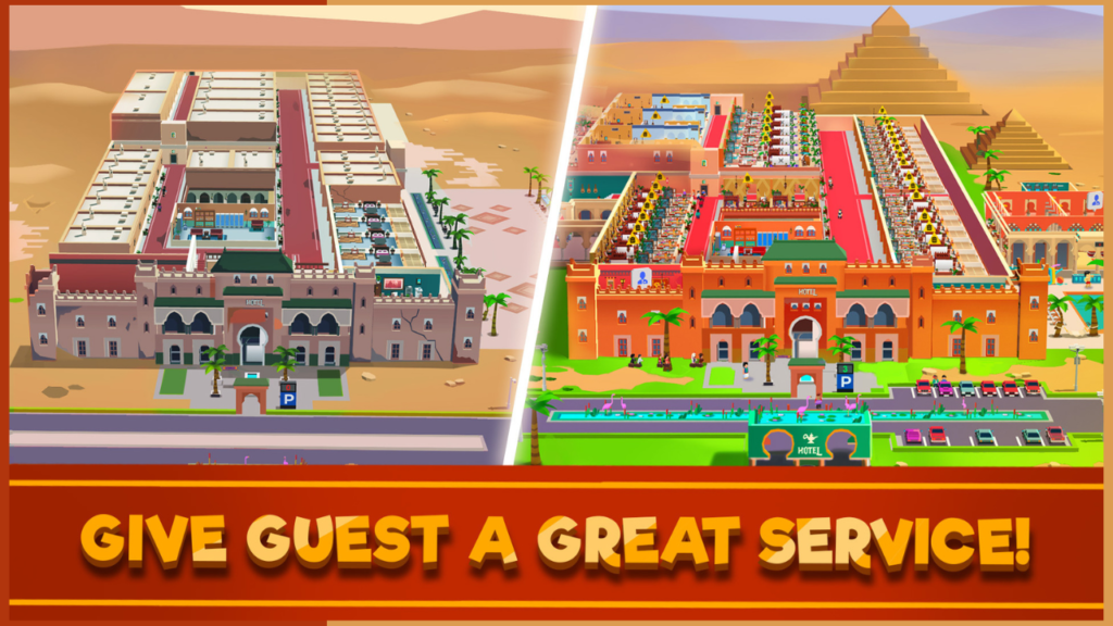 تحميل لعبة Hotel Empire Tycoon APK مهكرة 2026 للأندرويد آخر إصدار 1