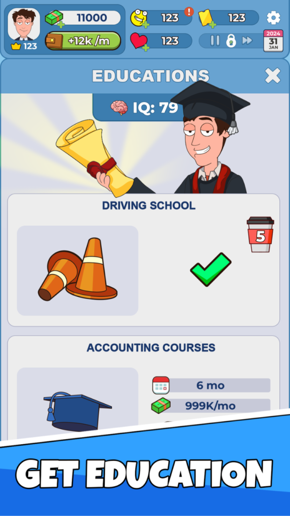 تحميل لعبة Idle Guy APK مهكرة 2026 للأندرويد آخر إصدار 1