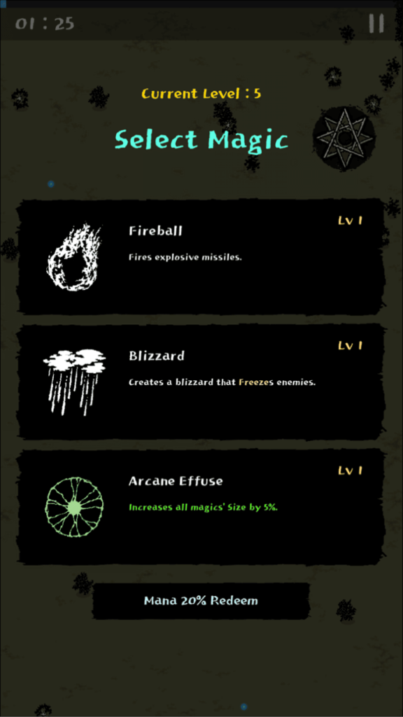 مميزات لعبة Magic Survival مهكرة اخر اصدار