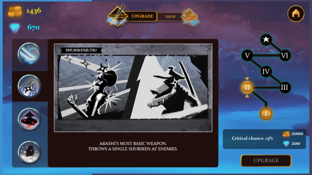 تحميل لعبة Ninja Arashi APK مهكرة 2026 للأندرويد آخر إصدار 1