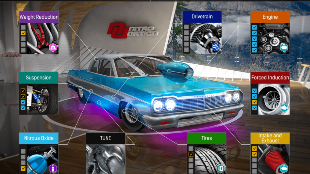 تحميل لعبة Nitro Nation World Tour APK مهكرة 2026 للأندرويد آخر إصدار 1