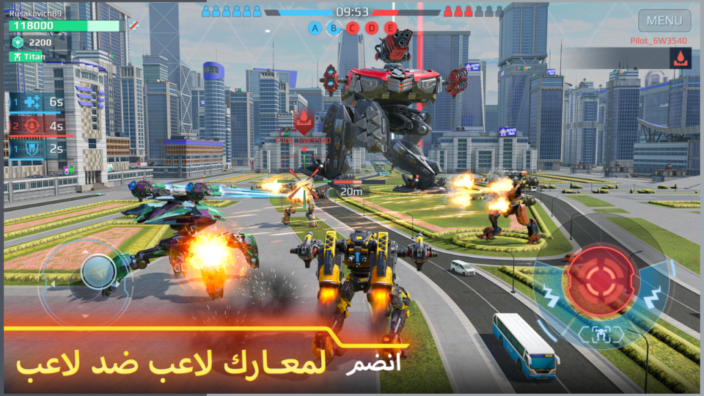 تحميل لعبة War Robots APK مهكرة 2026 للأندرويد آخر إصدار 3