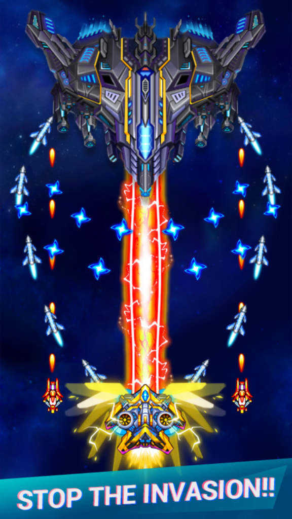 تحميل Galaxy Sky Shooting APK مهكرة 2026 للأندرويد آخر إصدار 1