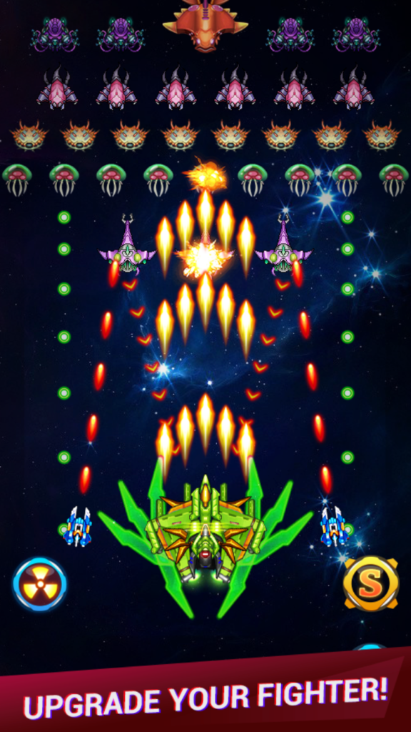 تحميل Galaxy Sky Shooting APK مهكرة 2026 للأندرويد آخر إصدار 3