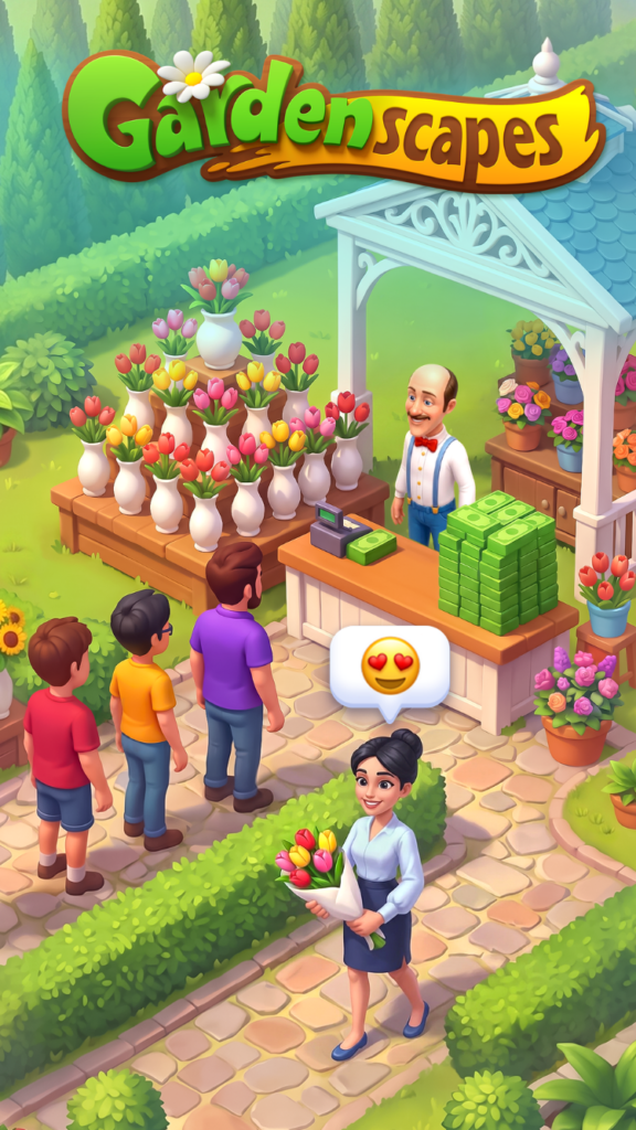 تحميل لعبة Gardenscapes APK مهكرة 2026 للأندرويد آخر إصدار 1