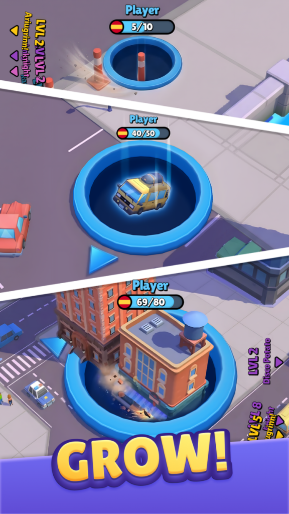 تحميل لعبة Hole.io APK مهكرة 2026 للأندرويد آخر إصدار 2