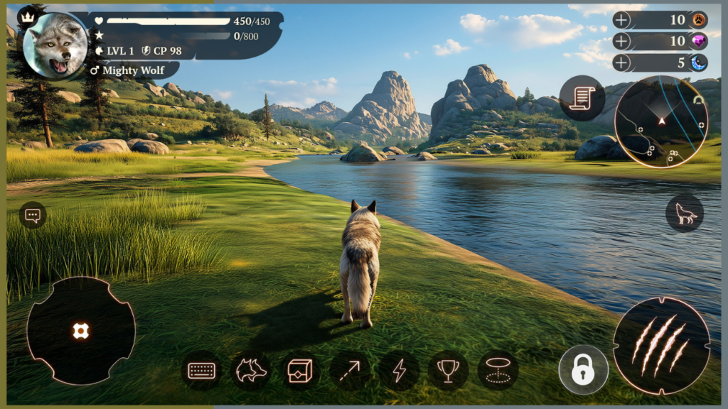 تحميل لعبة The Wolf APK مهكرة 2026 للأندرويد آخر إصدار 3