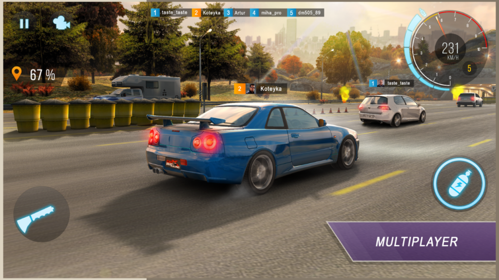 تحميل لعبة CarX Highway Racing APK مهكرة 2026 للأندرويد 3