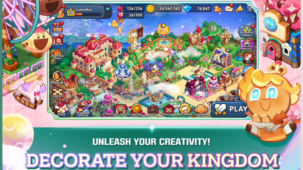 تحميل لعبة CookieRun Kingdom APK مهكرة 2026 للأندرويد 1