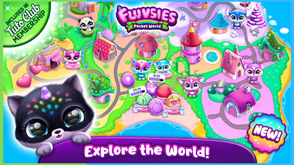 تحميل لعبة Fluvsies Pocket World APK مهكرة 2026 للأندرويد آخر إصدار 3