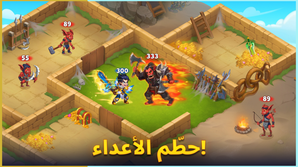 تحميل لعبة هيرو وارز 2026 Hero Wars APK مهكرة للأندرويد 3