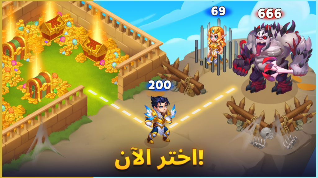 تحميل لعبة هيرو وارز 2026 Hero Wars APK مهكرة للأندرويد 2