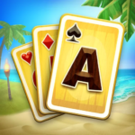 تحميل لعبة Tiki Solitaire TriPeaks APK مهكرة للأندرويد