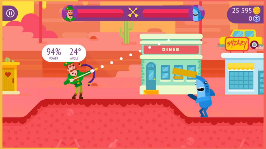 تحميل لعبة Bowmasters APK مهكرة 2027 للأندرويد آخر إصدار 2