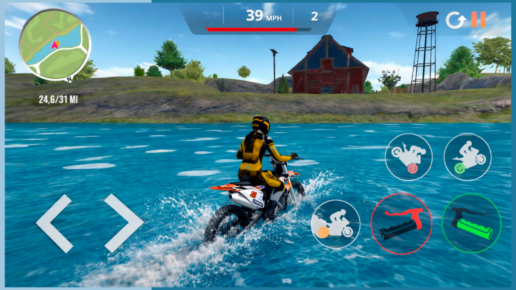 نبذة عن لعبة Motorcycle Real Simulator للاندرويد APK احدث اصدار